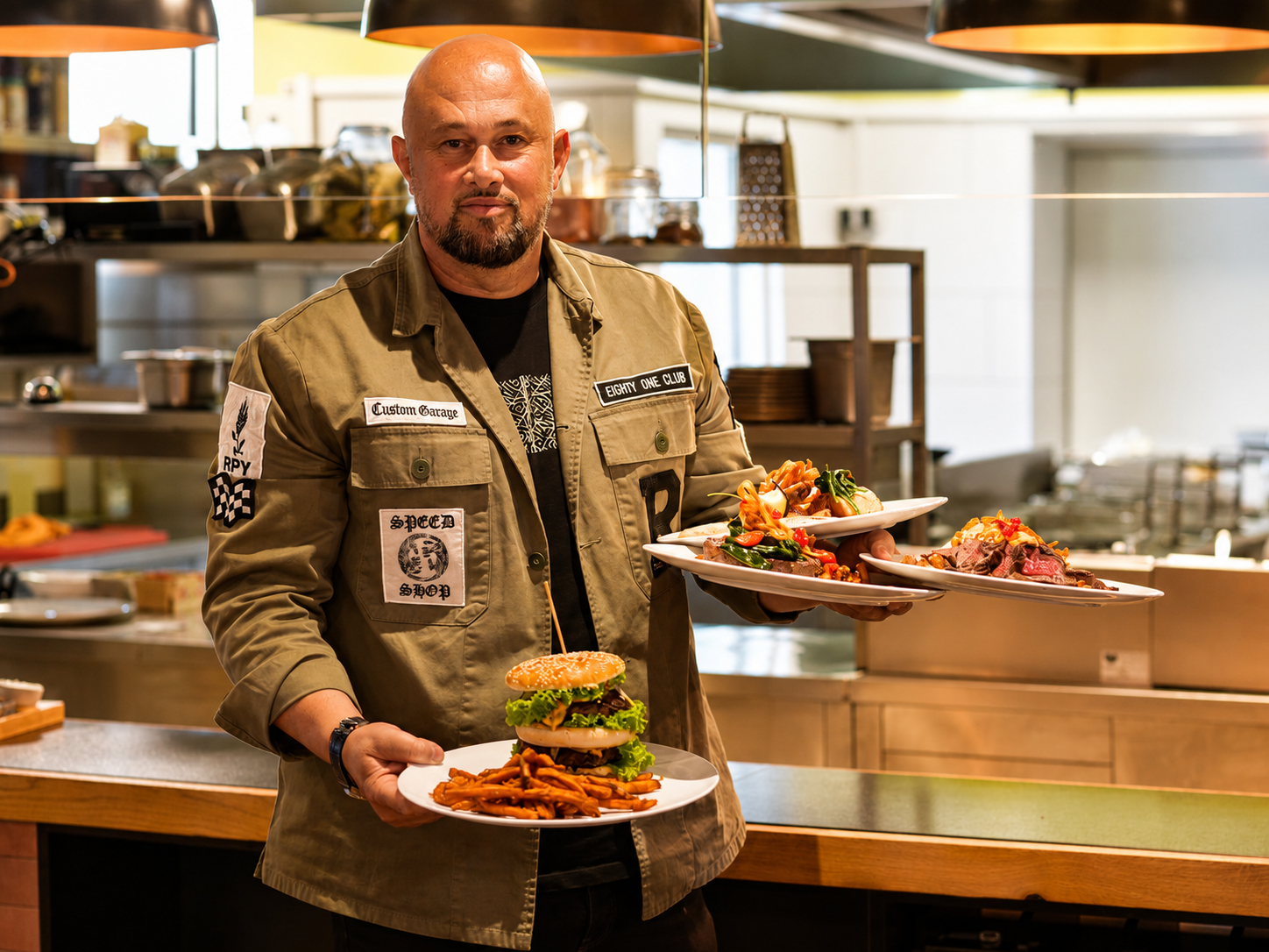 Koch präsentiert Steak-Teller und Burger im BullsHouse Rottweil
